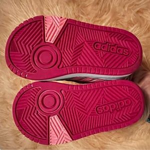 Adidas Hoops Mid Toddler Basketball Shoe
